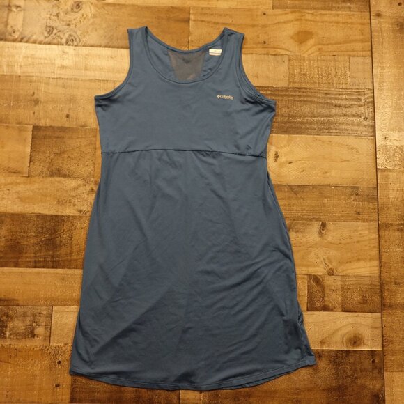 Columbia PFG Sleeveless Performance Dress Women’s XL Blue Fishing Outdoor - Picture 1 of 9